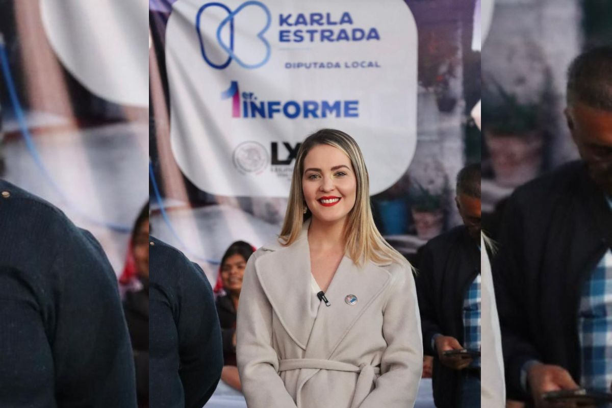 Karla Estrada rinde primer informe legislativo en Tlaltenango