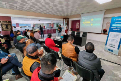Capacitan Guadalupe y Tecmilenio a delegados de comunidades en materia de Bienestar