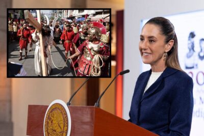 Sheinbaum celebra el reconocimiento mundial de la Pasión de Cristo en Iztapalapa