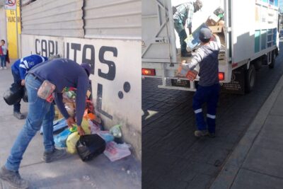 En Fresnillo se trabaja a marchas forzadas tras incremento de desechos por festejos de Navidad