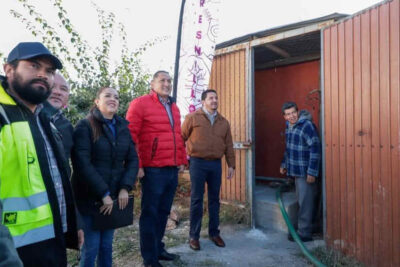 Entregan nueva cisterna construida en las instalaciones de la feria de Fresnillo