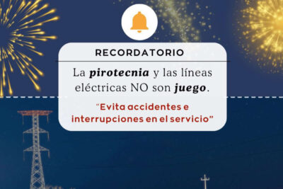 Evita accidentes en Navidad: CFE alerta por daños a líneas eléctricas