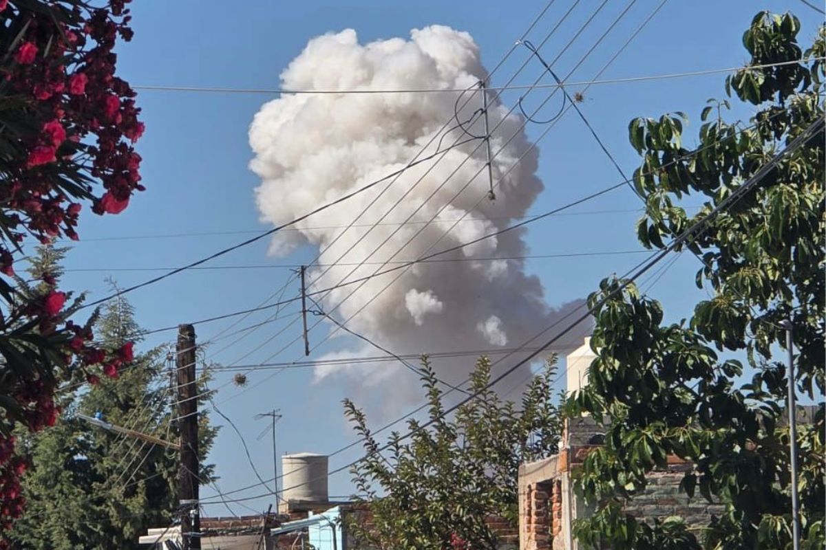 Explosión moviliza fuerzas de seguridad en Luis Moya