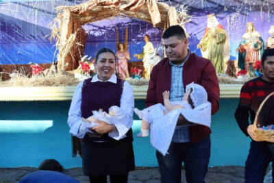Fe y tradición unen a las familias de Mazapil en el Acostamiento del Niño Dios