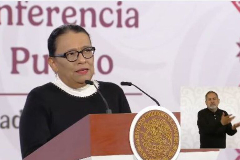 Rosa Icela Rodríguez destaca avances en leyes contra desaparición forzada