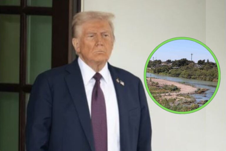 Trump amenaza con aranceles si México no entrega agua del Río Bravo antes de fin de año