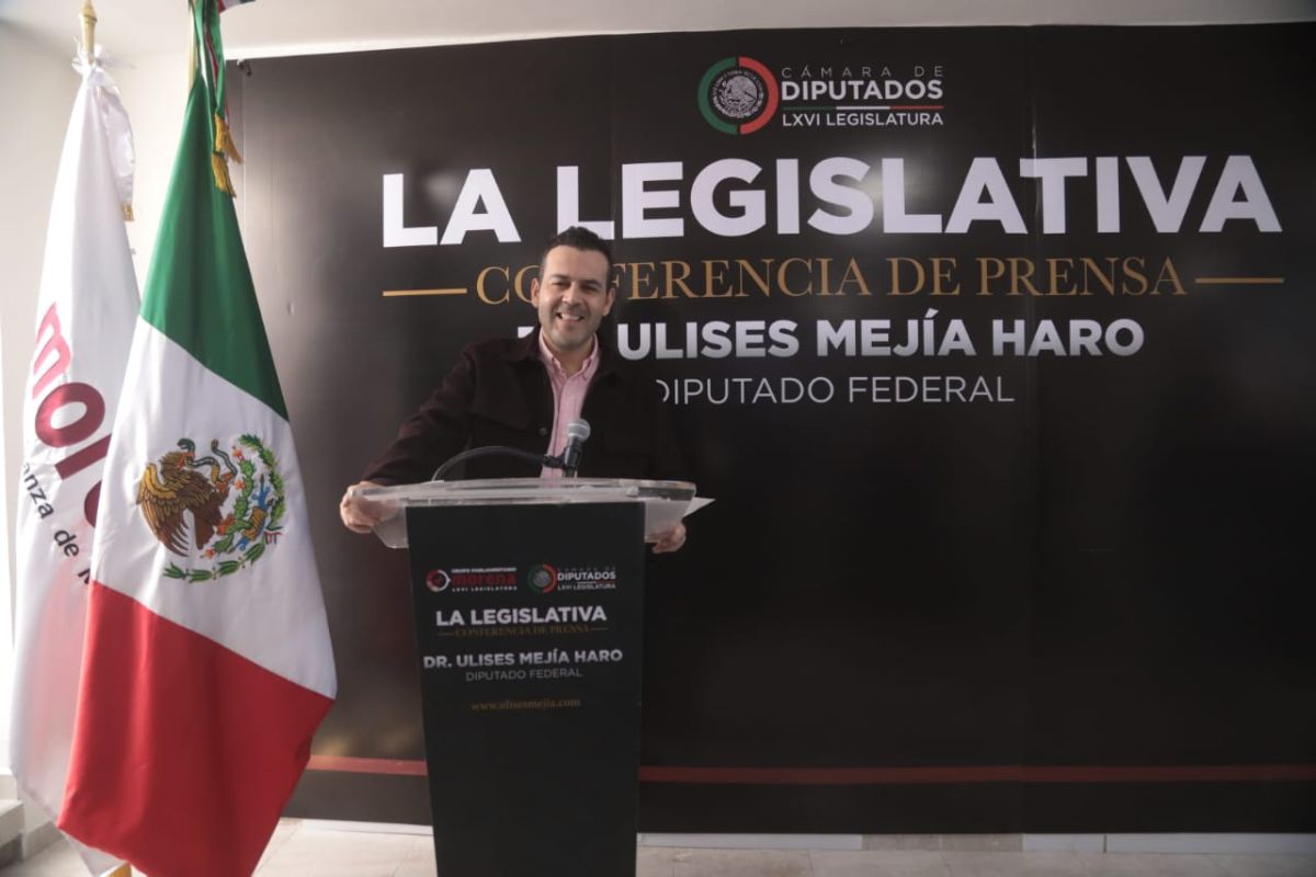 El diputado federal Ulises Mejía Haro