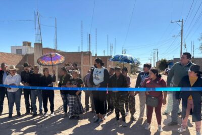 Fresnillo impulsa obras de infraestructura social para mejorar la calidad de vida