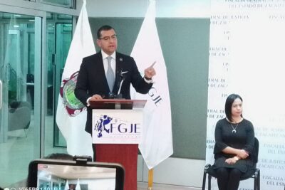 Homicidios dolosos caen 70 por ciento en Zacatecas: FGJEZ