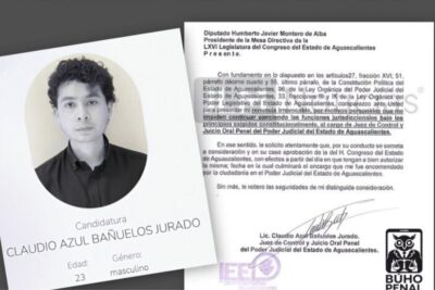 Juez de 24 años renuncia tras equivocación que se viralizó en audiencia