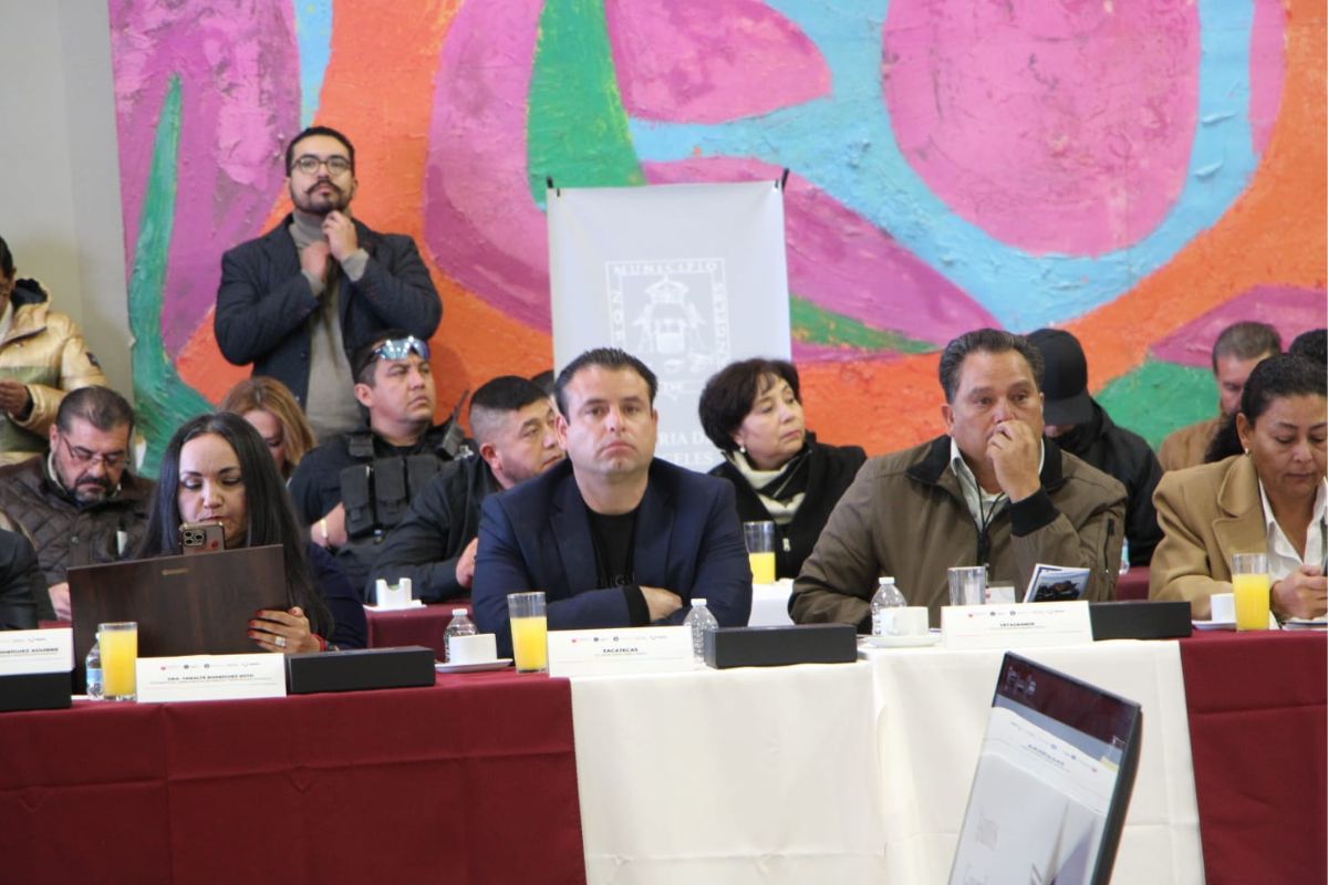 Refuerzan coordinación para seguridad en la capital zacatecana