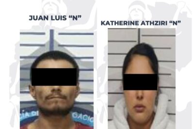 Captura Fiscalía a dos personas buscadas por delitos de violencia familiar y fraude