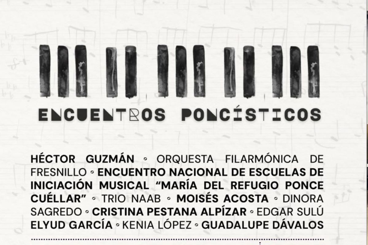 Promueven la vida y obra de Manuel M. Ponce con los Encuentros Poncísticos 2025