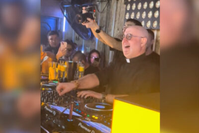 Padre Guilherme sorprende con versión electrónica de “La Guadalupana” durante visita a Guadalajara