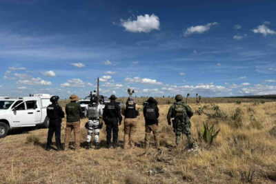 Realizan autoridades estatales búsqueda forense generalizada en Pinos y Tabasco