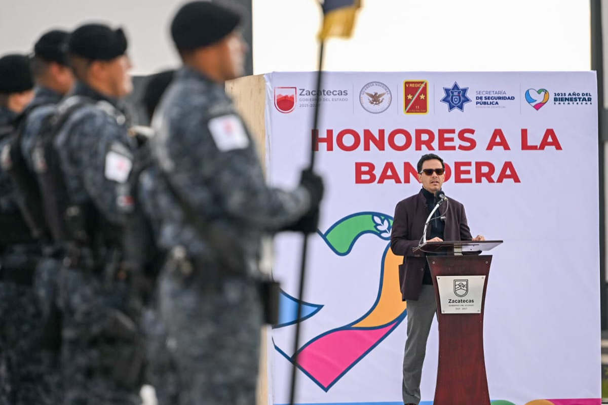 Zacatecas logra avances históricos en pacificación, dice Rodrigo Reyes Mugüerza