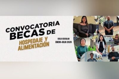 UAZ abre convocatoria de Becas de Hospedaje y Alimentación para el ciclo enero–julio 2026