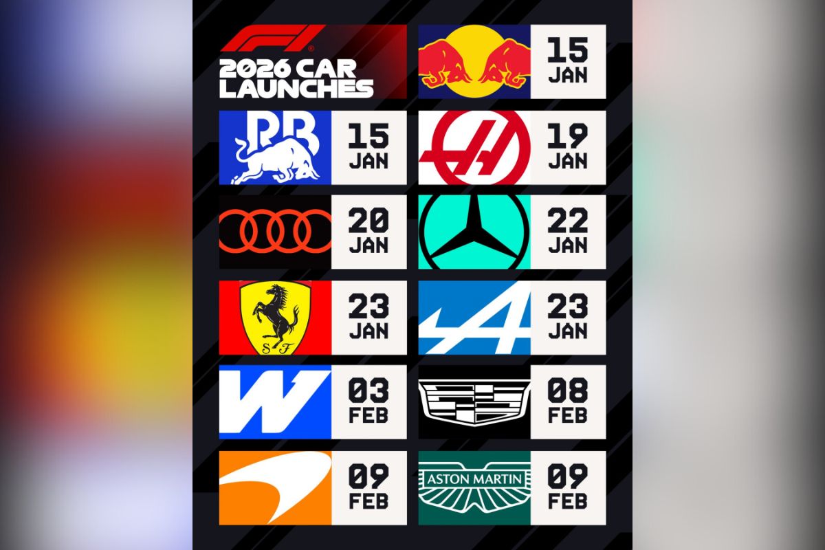 La F1 2026 acelera: Red Bull abre y Aston Martin cierra el calendario de presentaciones.