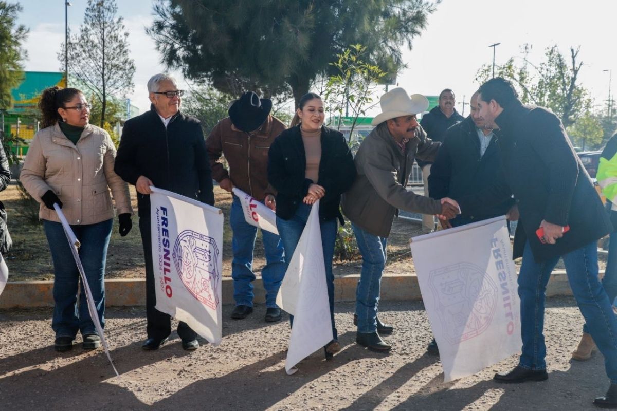 Banderazo de inicio a diversas obras de rehabilitación integral en Fresnillo