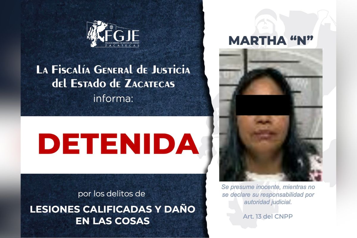 FGJEZ y Mesa Estatal de Paz ejecutan cuatro órdenes de aprehensión en Zacatecas.