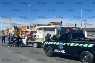 Motociclista queda herido tras accidente en la salida rumbo a la salida Valparaíso