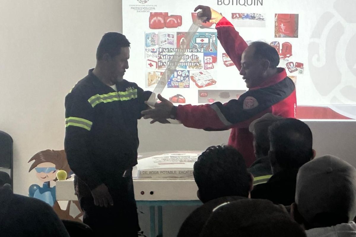 Capacita Protección Civil a más de 3 mil zacatecanos para prevenir riesgos.