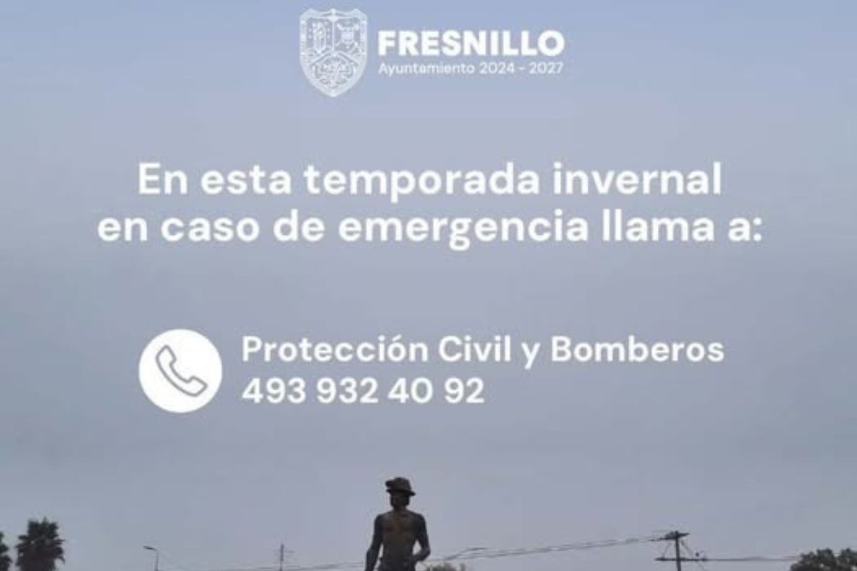 Habilitan refugio temporal en Fresnillo ante emergencias climatológicas