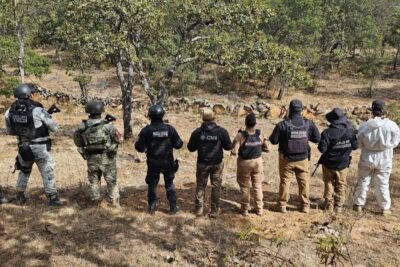 FGJEZ realiza búsqueda forense en El Plateado de Joaquín Amaro