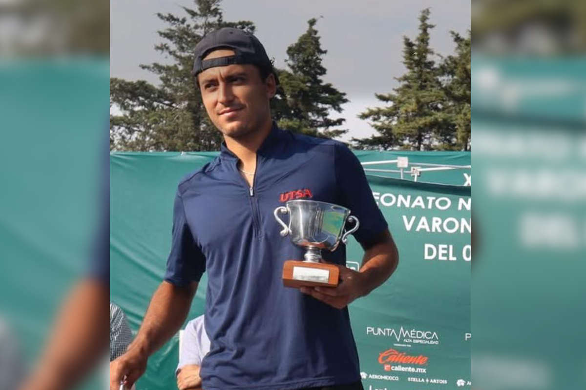 Alan Magadán, tenista zacatecano, es llamado al equipo mexicano de la Copa Davis