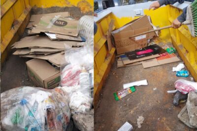 Departamento de Limpia de Fresnillo alerta a vecinos a no usar el ornamento central como basurero