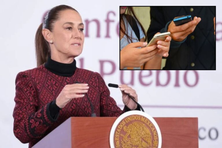 Registro de celulares busca fortalecer la seguridad, no vigilar a la población: Sheinbaum