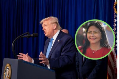 Trump amenaza a Delcy Rodríguez con un destino “peor” que el de Maduro