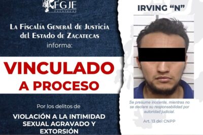 No hubo impunidad: Cae sujeto que filtró fotografías íntimas de sus víctimas en Zacatecas