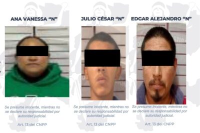 FGJEZ cumplimenta tres órdenes de aprehensión en distintos municipios