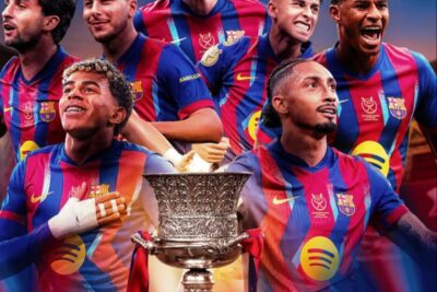 El Barcelona revalida la Supercopa de España con triunfo sobre el Real Madrid