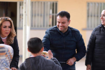 Miguel Varela moderniza escuelas y refuerza seguridad de la niñez zacatecana