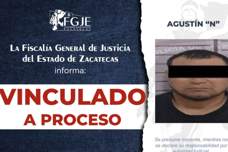 Por esta razón vinculan a proceso a hombre en Loreto; permanecerá en prisión preventiva