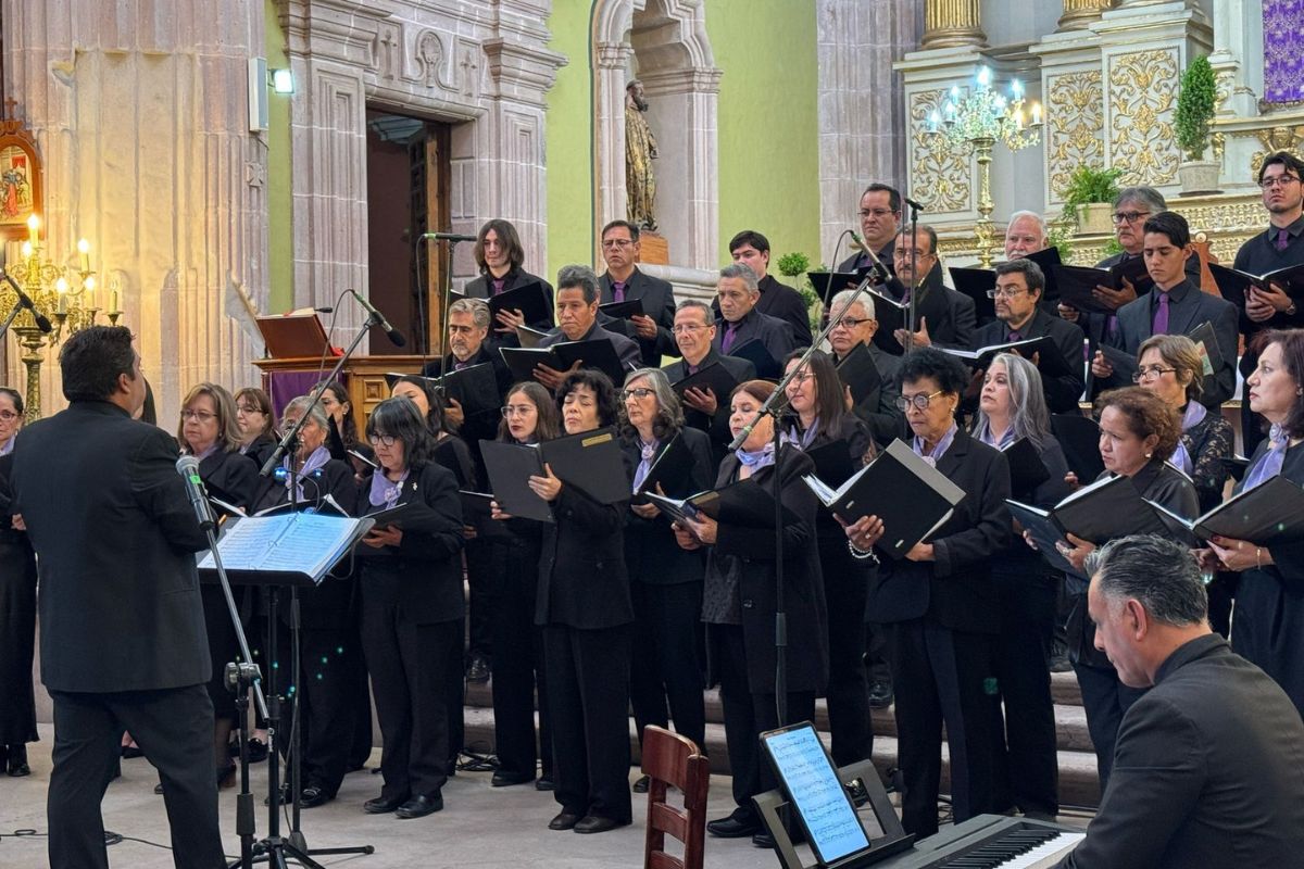 Zacatecas alista concierto gratuito de música sacra con obra de Mozart.