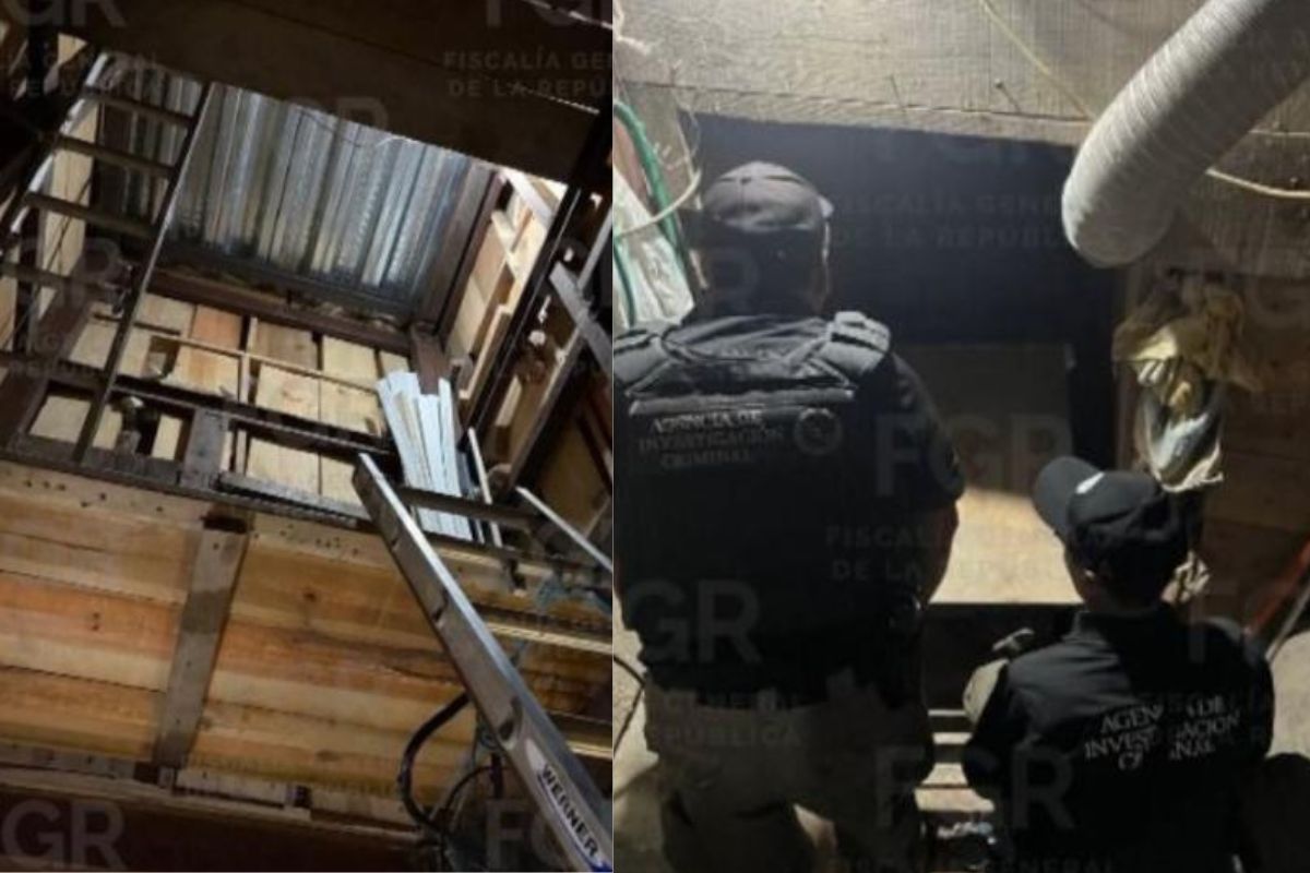 Localizan túnel clandestino de 265 metros entre Tijuana y Estados Unidos