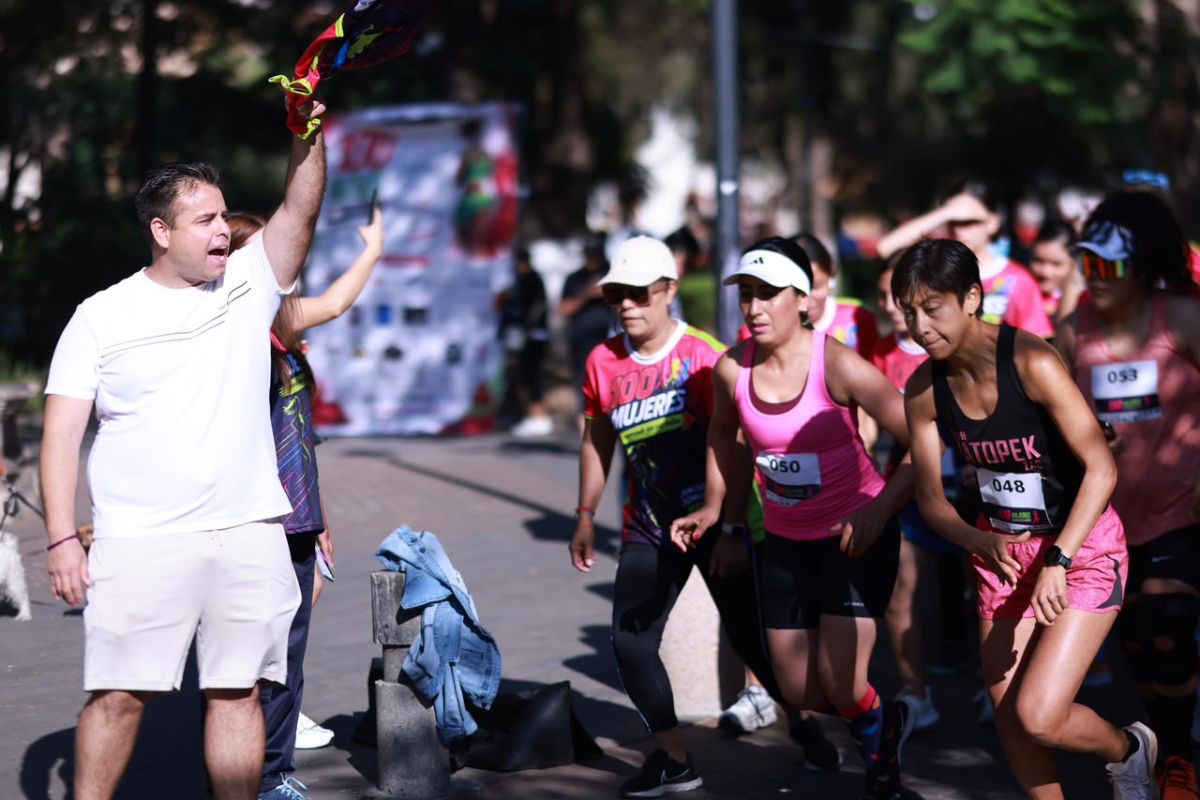 Miguel Varela respalda carrera atlética para impulsar el emprendimiento femenino y la salud.