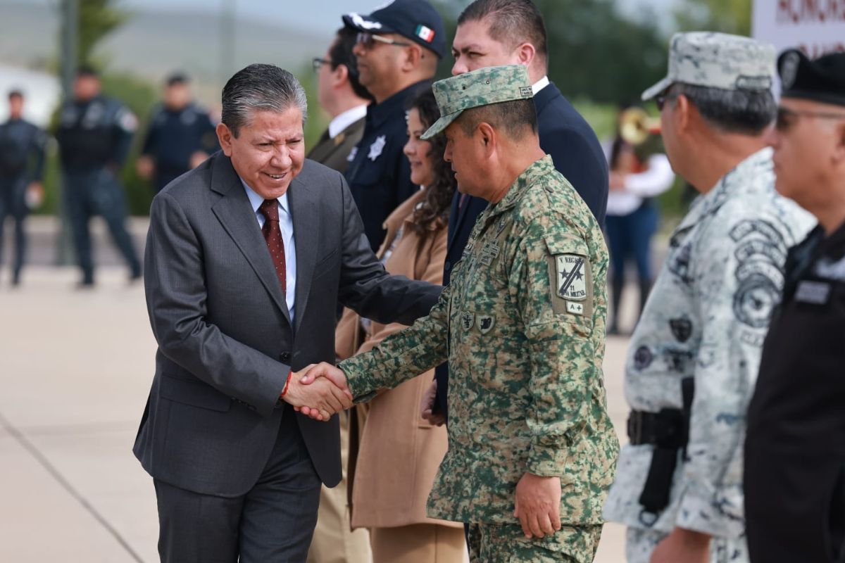 David Monreal destaca reconocimiento de Claudia Sheinbaum a estrategia de seguridad de Zacatecas.