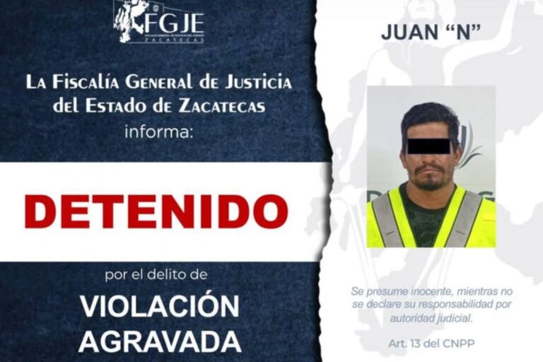 Tras meses de búsqueda, detienen en Durango a imputado por violación agravada