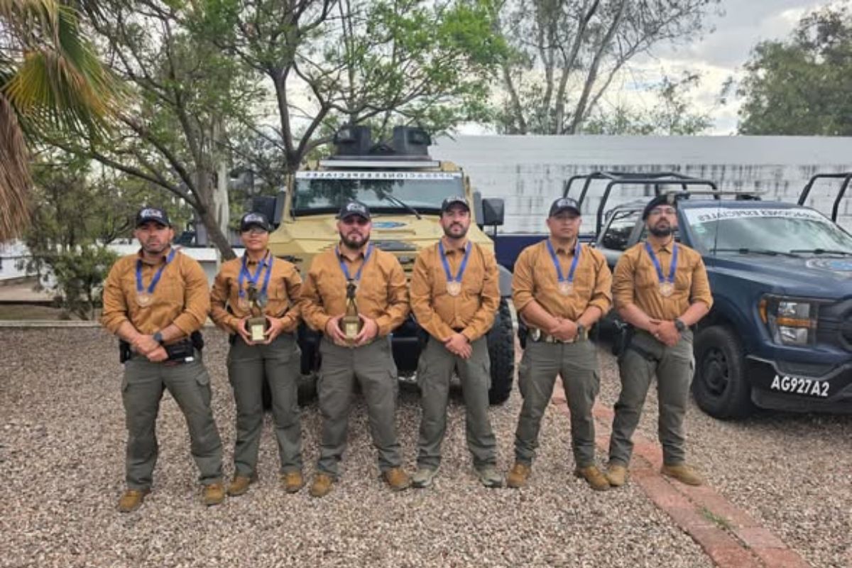 Destaca Fiscalía de Zacatecas en el Primer Campeonato Nacional de Tiro Policial.