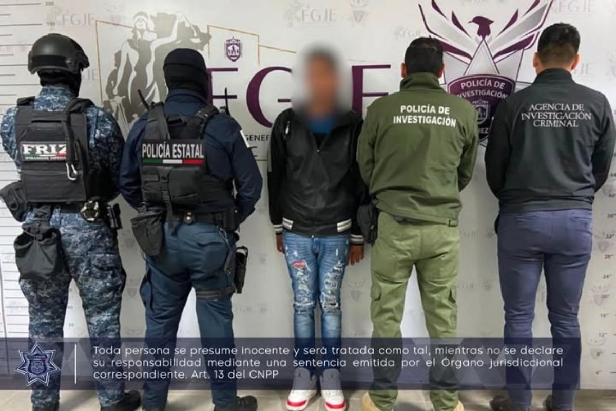 Cae en el Centro de Zacatecas sujeto buscado por robo calificado y narcomenudeo