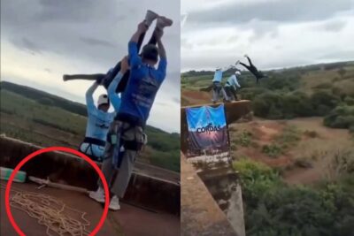 Muere joven al saltar de un puente; olvidaron conectarle la cuerda de seguridad