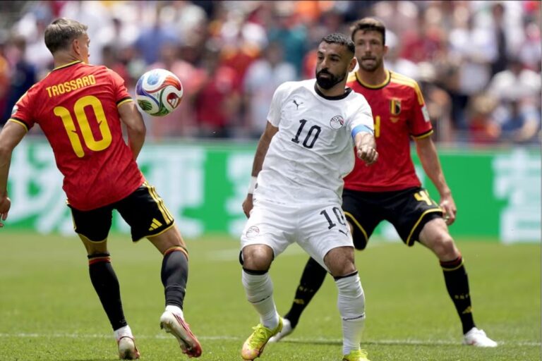 Bélgica y Egipto empatan en Seattle en intenso duelo