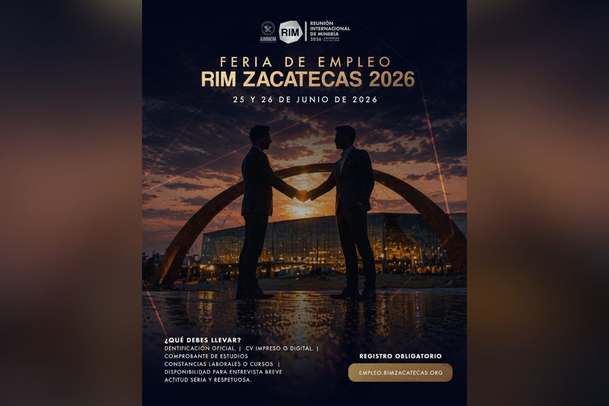 RIM Zacatecas 2026 impulsará empleo y proveeduría local con programa de capacitación gratuito.