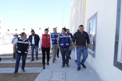 Miguel Varela supervisa avance de Viviendas del Bienestar en Zacatecas