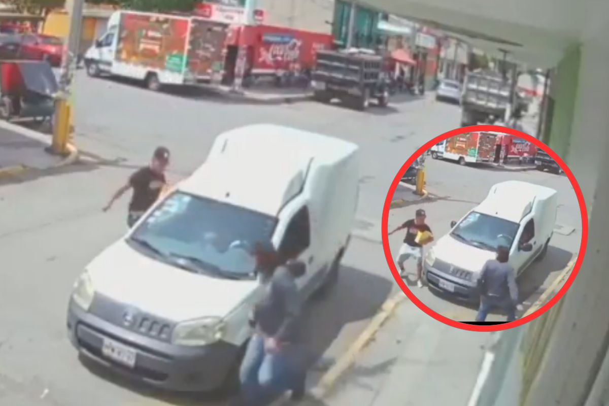 VIDEO: apuñalan a joven presuntamente por no comprar dulces