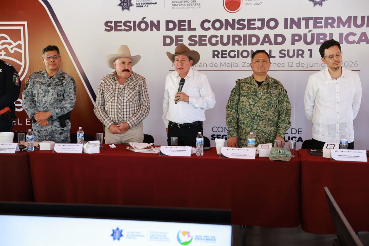 David Monreal destaca inversión histórica de más de 1 mil 357 millones de pesos para fortalecer la seguridad en Zacatecas.